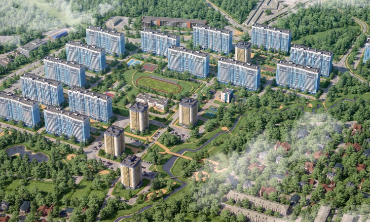 Микрорайон Лобня Сити